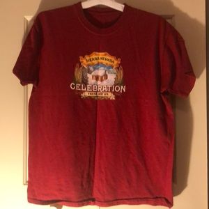 Sierra Nevada beer tee shirt. Red size xl
